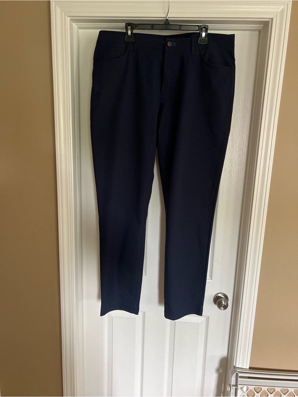 Public Rec Men’s Casual Navy Pants. 38x34.